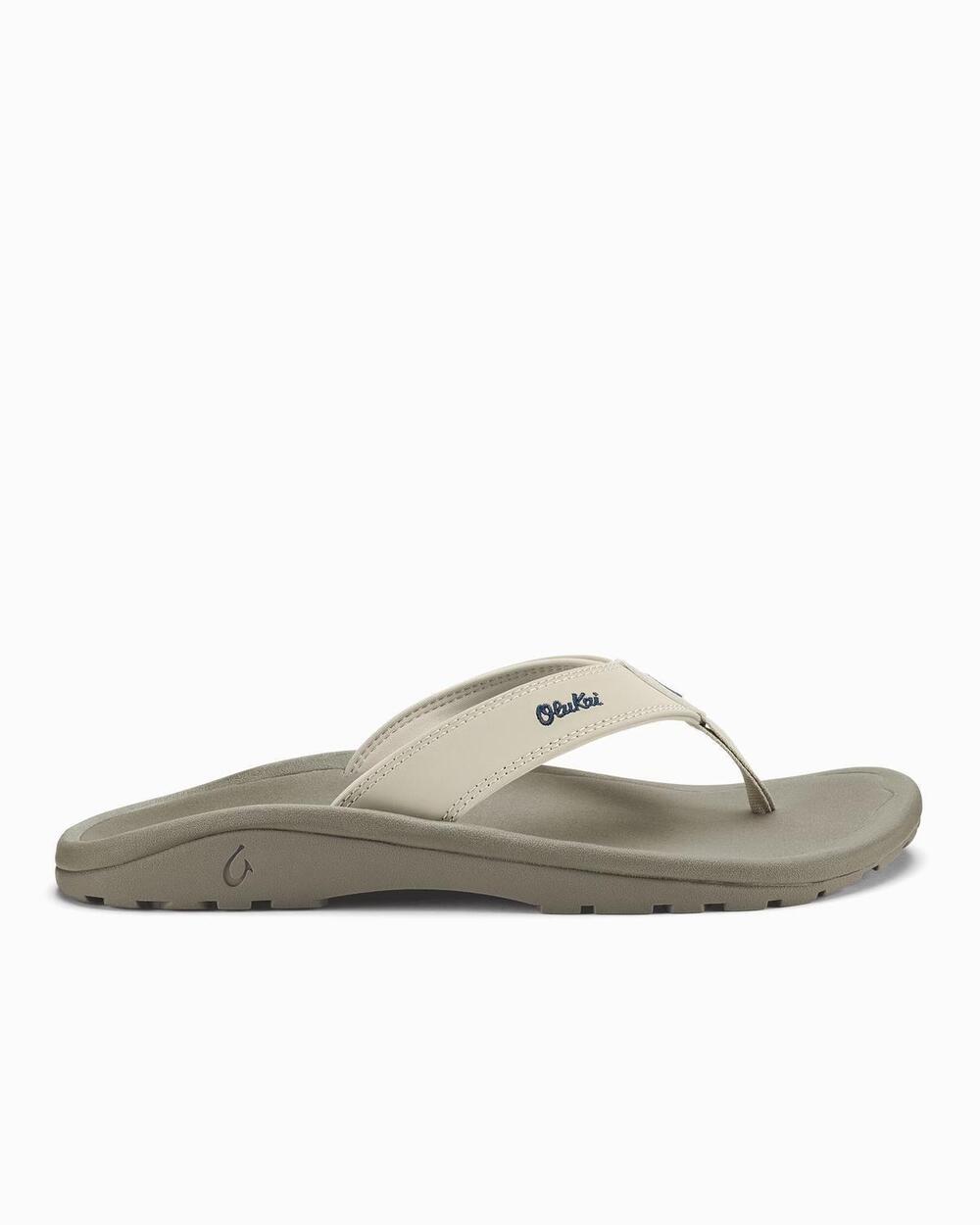 NEW OLUKAI men's 'ohana sandal in tapa/clay